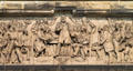Garfield acclaimed relief by Caspar Buberl on President James A. Garfield Monument. Cleveland, OH.