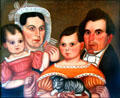Portrait of Hamilton Utley Family by William Lawrence Utley at Cleveland History Center. Cleveland, OH.