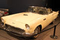 Ford Thunderbird from Dearborn, MI at Crawford Auto Aviation Museum of Cleveland History Center. Cleveland, OH.