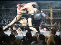 Stag at Sharkey's painting by George Bellows at Cleveland Museum of Art. Cleveland, OH.