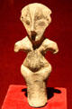 Vinca Culture Neolithic terracotta idol at Cleveland Museum of Art. Cleveland, OH