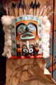Tlingit ceremonial thunderbird headdress from Alaska at Cleveland Museum of Natural History. Cleveland, OH.