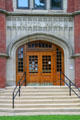 Entrance of Haydn Hall at Case Western Reserve University. Cleveland, OH.