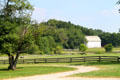 Farm landscape at Hale Farm. Cleveland, OH