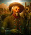Portrait of Buffalo Bill by Robert Lindneux at Woolaroc Museum. Bartlesville, OK.