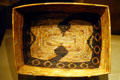 Cahauilla basket with rattlesnakes at National Cowboy Museum. Oklahoma City, OK.