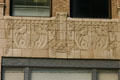 Garden relief pattern of Amoco North Building. Tulsa, OK.