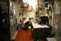 Radio room of Lightship Columbia at Columbia River Maritime Museum. Astoria, OR.