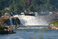 Willamette Falls & reservoir. Oregon City, OR.