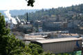 Oregon City mills from McLoughlin Promenade. Oregon City, OR.