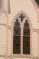 Gothic window of First Presbyterian Church. Jacksonville, OR.