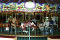 Salem's Riverfront Park Carousel with hand carved & painted horses. Salem, OR.