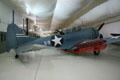 Douglas SBD Dauntless dive bomber at Tillamook Air Museum. Tillamook, OR.