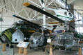 Helicopter collection at Evergreen Aviation & Space Museum. OR.