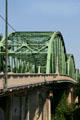 Albany Steel Bridge over Willamette River. Albany, OR.
