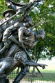 Details of North Carolina monument at Gettysburg National Military Park. Gettysburg, PA.