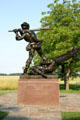 Mississippi monument at Gettysburg National Military Park. Gettysburg, PA.