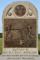 New York Light Artillery monument at Gettysburg National Military Park. Gettysburg, PA.