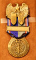 Gettysburg 75th anniversary medal at NPS Museum. Gettysburg, PA.