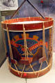 Drum used at battle of Gettysburg in NPS Museum. Gettysburg, PA