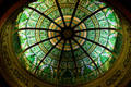 Stained glass skylight dome in Pennsylvania Capitol. Harrisburg, PA.