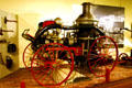 Sunbury horse-drawn steam pumper fire engine in Pennsylvania State Museum. Harrisburg, PA.