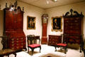 Early American furniture at Philadelphia Museum of Art. Philadelphia, PA.