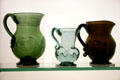 South Jersey traditional glass pitchers at Philadelphia Museum of Art, Philadelphia, PA