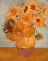 Sunflowers by Vincent van Gogh at Philadelphia Museum of Art. Philadelphia, PA