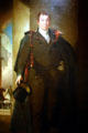 Portrait of Marquis de Lafayette by Thomas Sully in National Portrait Gallery. Philadelphia, PA.