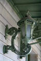 Wrought iron lamp of Lackawanna Railroad Station. Scranton, PA.