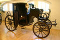 Brougham horse coach at Frick Mansion Auto Collection. Pittsburgh, PA.
