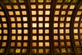 Interior skylight ceiling of P&LERR Station. Pittsburgh, PA.