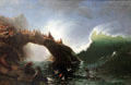 Farallon Islands painting by Albert Bierstadt at Carnegie Museum of Art. Pittsburgh, PA.