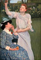 Young Women Picking Fruit painting by Mary Cassatt at Carnegie Museum of Art. Pittsburgh, PA.