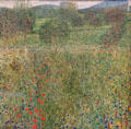 Orchard painting by Gustav Klimt at Carnegie Museum of Art. Pittsburgh, PA.
