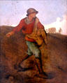 The Sower painting by Jean-François Millet at Carnegie Museum of Art. Pittsburgh, PA.