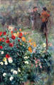 Garden in the Rue Cortot, Montmartre painting by Pierre-Auguste Renoir at Carnegie Museum of Art. Pittsburgh, PA.
