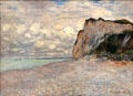 Cliffs near Dieppe painting by Claude Monet at Carnegie Museum of Art. Pittsburgh, PA.