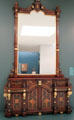 Cabinet with mirror attrib. to Gustave Herter at Carnegie Museum of Art. Pittsburgh, PA.