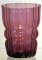 Glass vase by Josef Hoffmann, made by J.&L. Lobmeyr of Austria at Carnegie Museum of Art. Pittsburgh, PA.