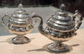 Silver tea service by Nicholas J. Bogert of New York at Carnegie Museum of Art. Pittsburgh, PA.