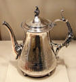 Silver coffeepot by Gorham Manuf. Co. of Providence, RI at Carnegie Museum of Art. Pittsburgh, PA.