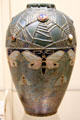 Stoneware semiramis vase by Amphora Porzellanfabrik of Czech Republic at Carnegie Museum of Art. Pittsburgh, PA.