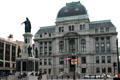 Providence City Hall on Kennedy Square. Providence, RI.