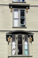 Samuel Butler House window details. Newport, RI.