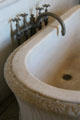 Mr. Vanderbilt's bathroom taps for fresh & salt water at The Breakers. Newport, RI.