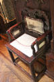Chinese chair at Kingscote. Newport, RI.
