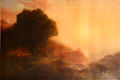 Landscape painting by John F. Kensett at Chateau-sur-Mer. Newport, RI.