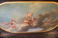 Baroque painting on dining room ceiling at Chateau-sur-Mer. Newport, RI.